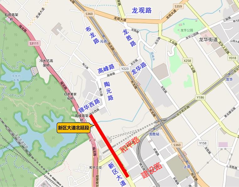2021深圳龙华区新区大道北延段通车情况一览(时间 详情)