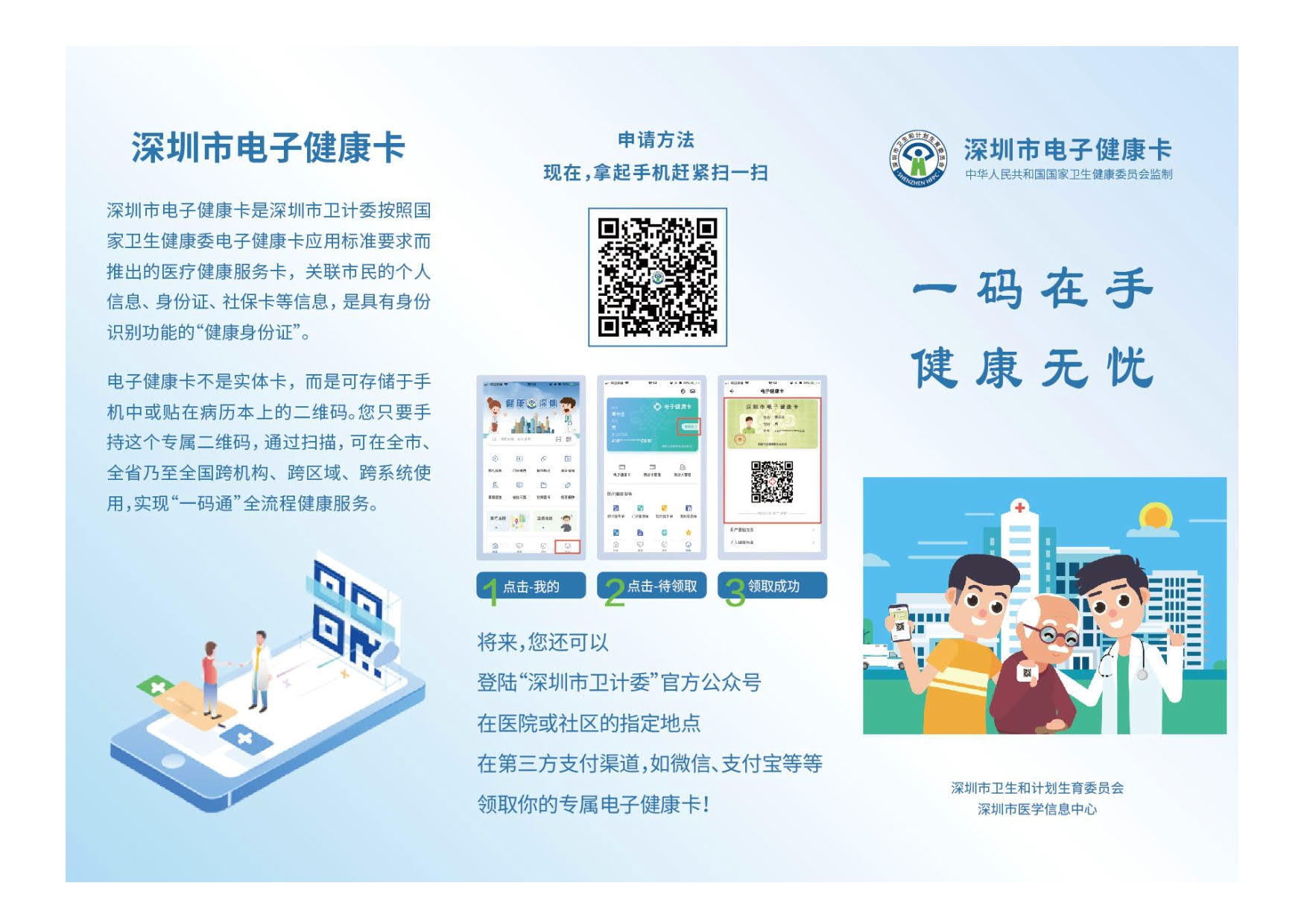 深圳人快来申领你的电子健康卡广东省首张全国电子健康卡在深诞生