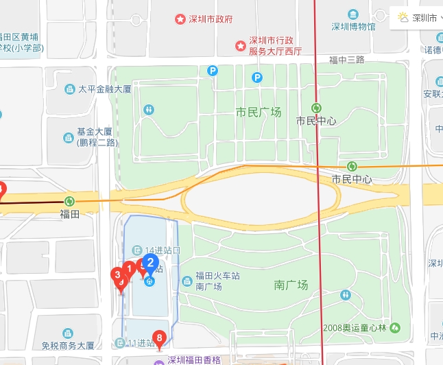 深圳福田高铁站在哪里(附具体位置)_深圳之窗