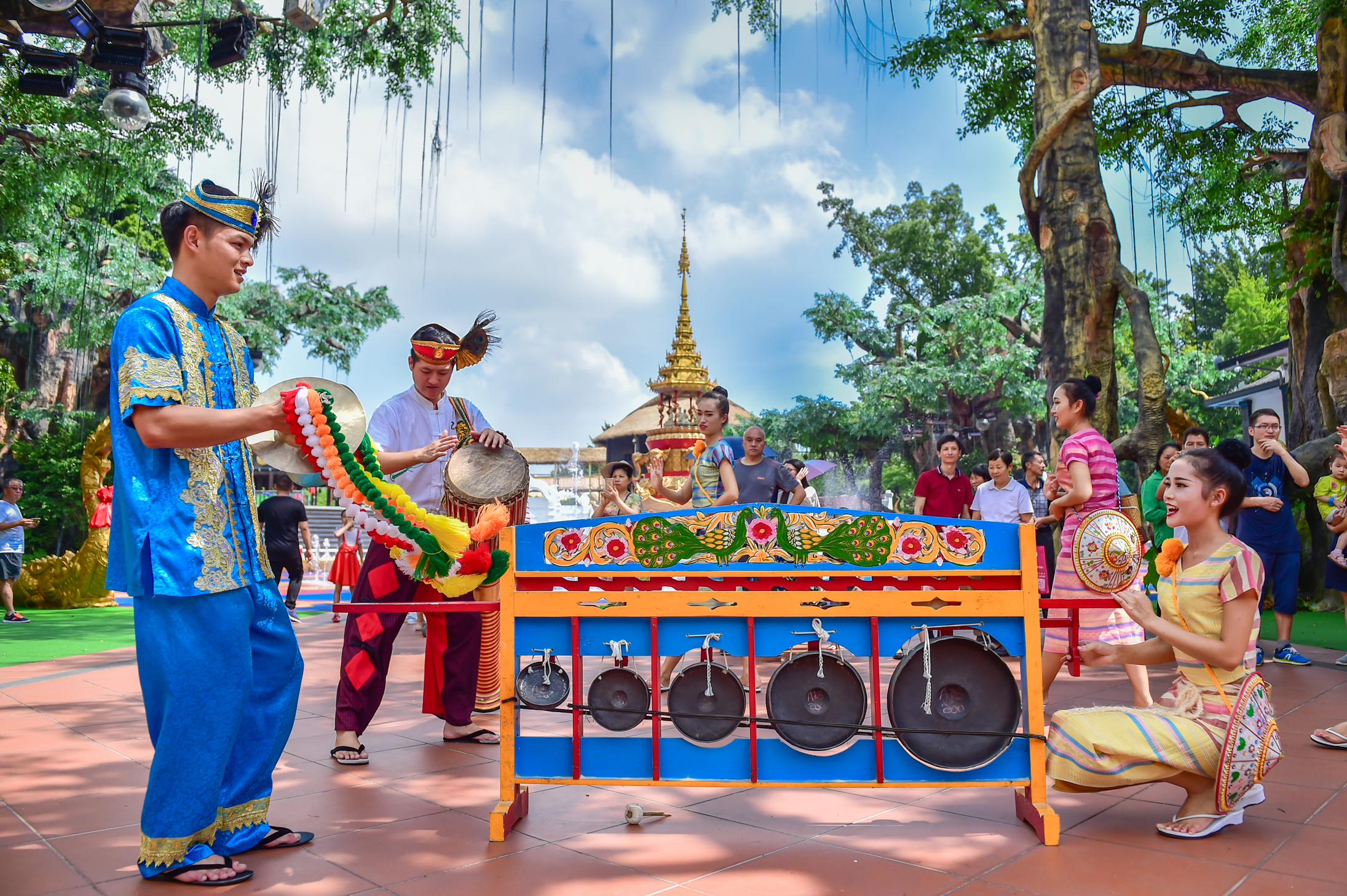 锦绣中华傣族浴佛节来袭 不出深圳体验西双版纳风情