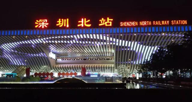 深圳北站高铁转地铁不用重复安检了,最多花6分钟就能进入地铁站台