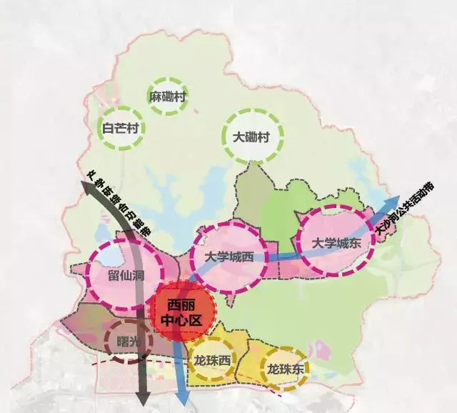 深圳西丽高铁站枢纽规划详情