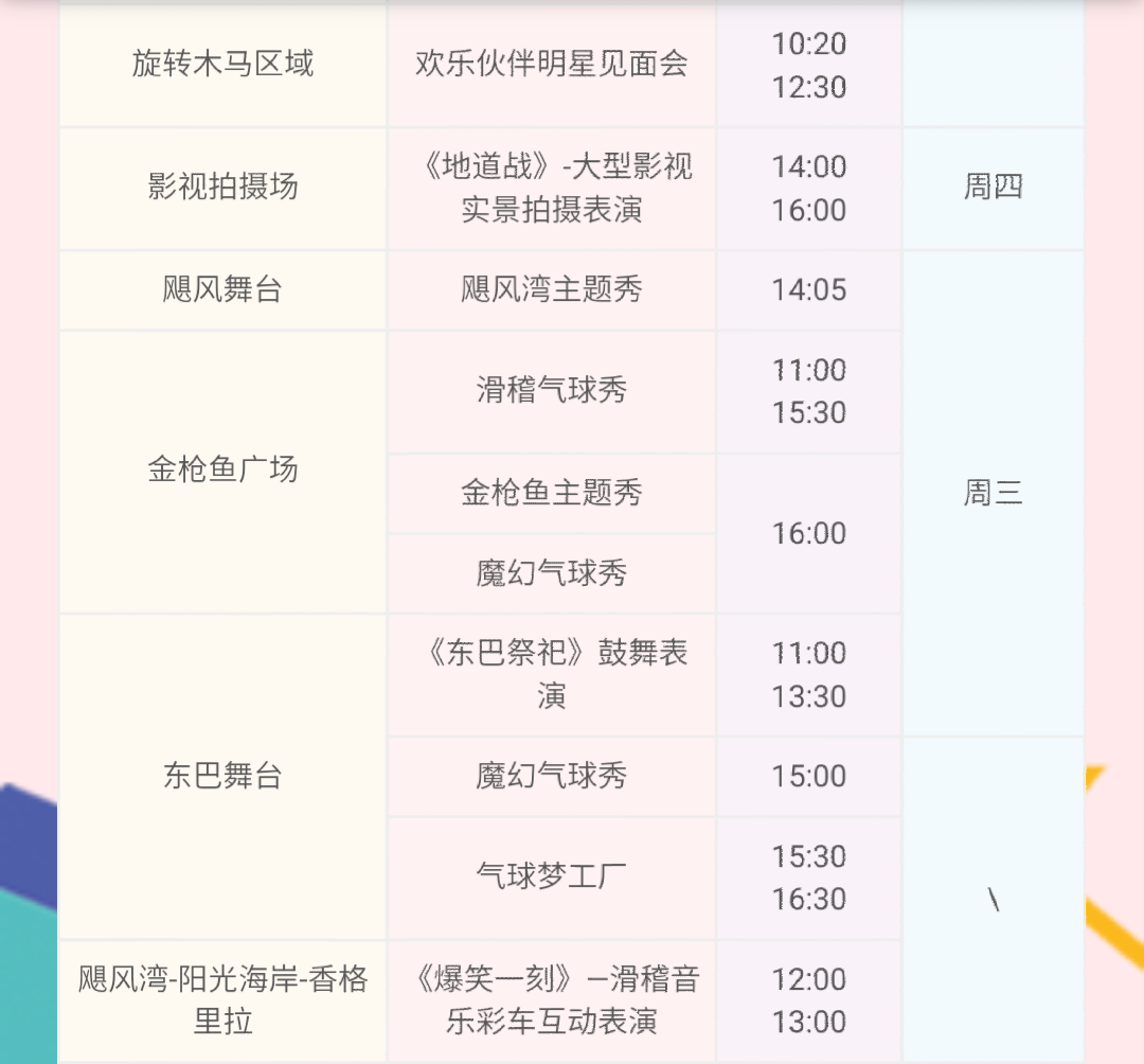 欢乐谷地图相关信息欢乐谷项目介绍:深圳欢乐谷主题项目介绍(开放时间