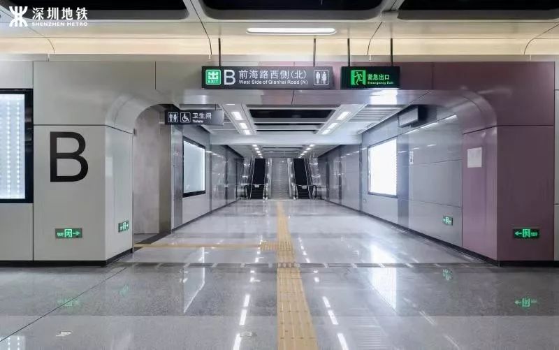 深圳地铁5号线二期荔湾站出入口信息
