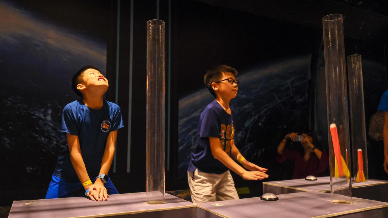 休比登月训练营5d登月太空探秘儿童乐园有什么项目体验