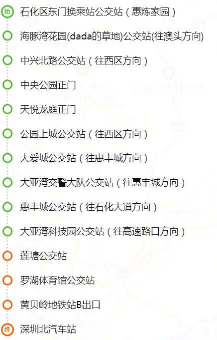 2,福田–十里银滩线路将在深圳段增加市民广场东上下点,惠州段增加两