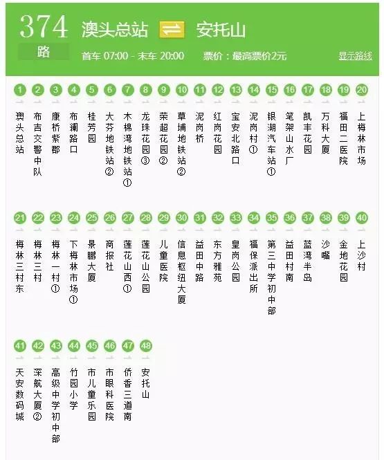 深圳最绕公交线路是哪条2元带你游遍深圳