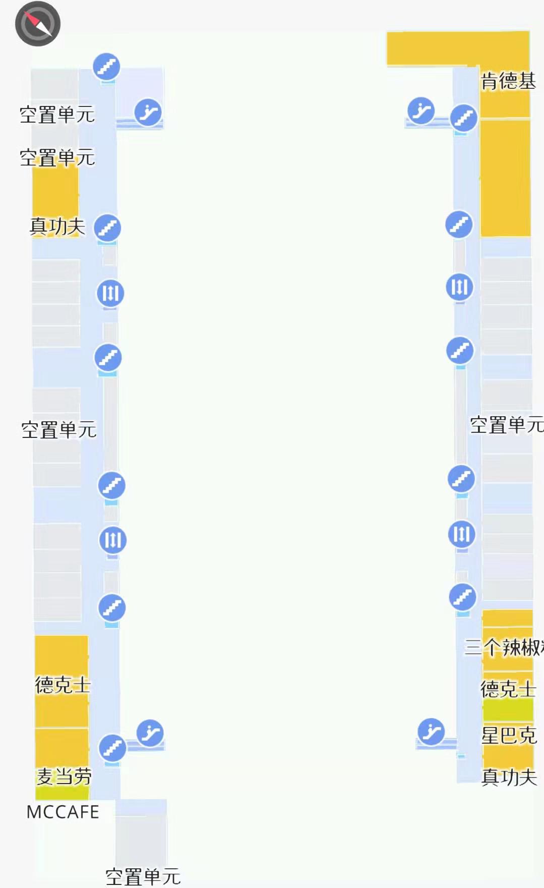 深圳北站站内地图附如何站内导航