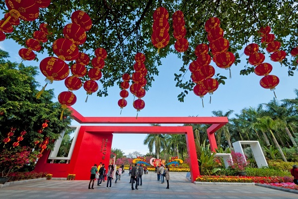 深圳莲花山公园赏花攻略