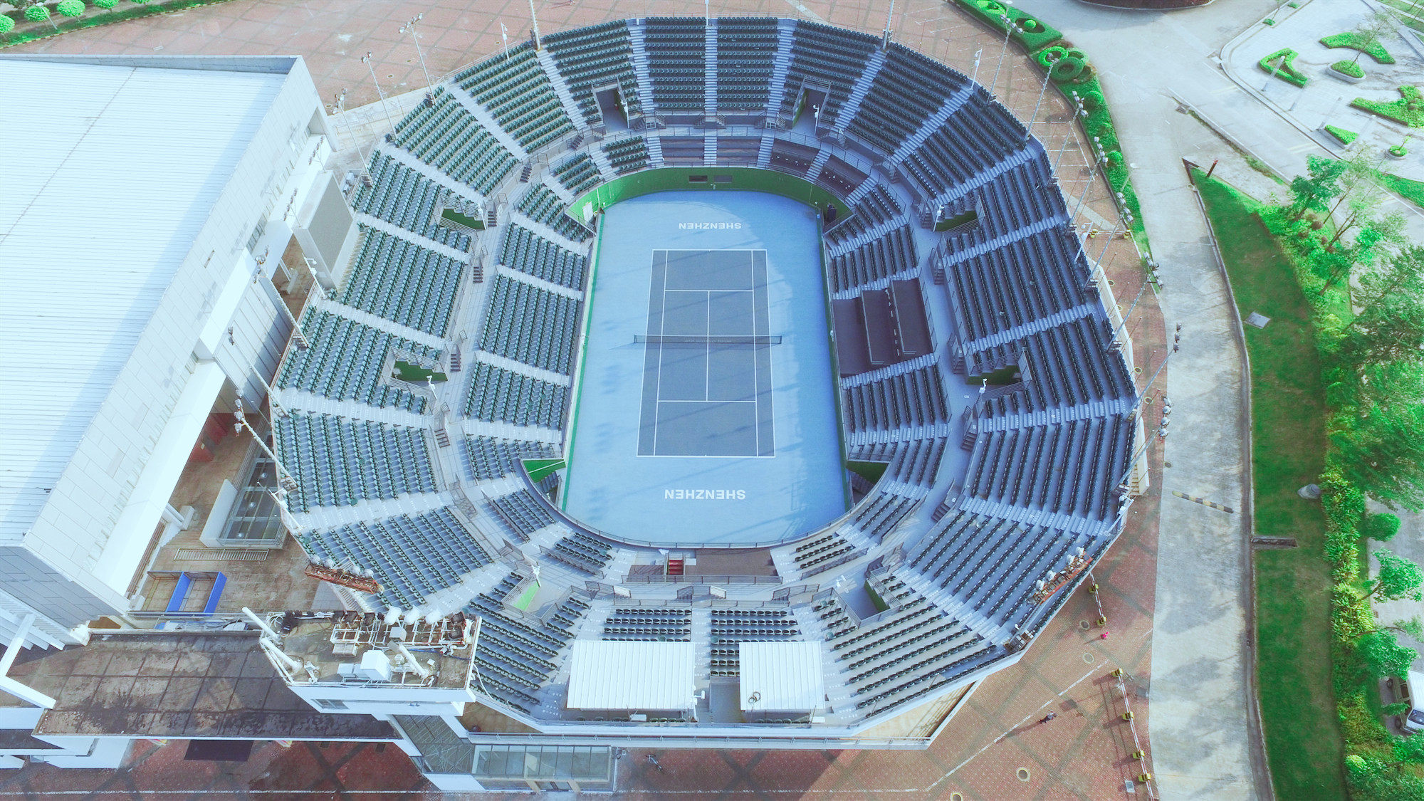 深圳龙岗体育中心网球场怎么样介绍交通指引订场入口