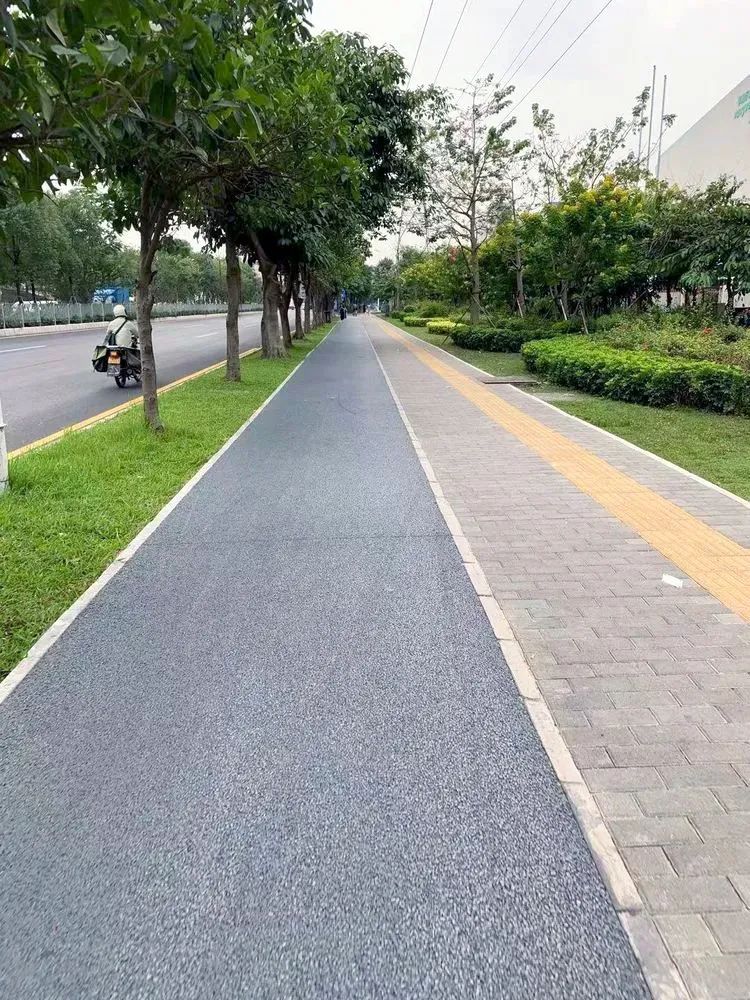 2020深圳龙岗区富安大道非机动车道设置形式详情_深圳之窗