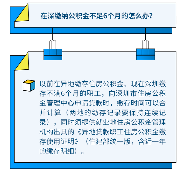 在深缴纳公积金不足6个月购房可以申请贷款吗？_深圳之窗