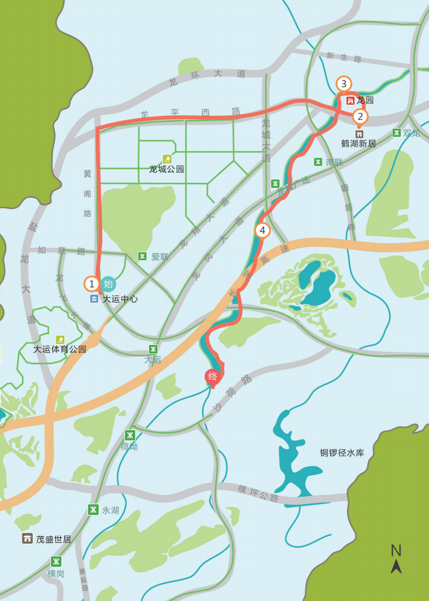 2020深圳龙岗区观河亲水线骑行攻略