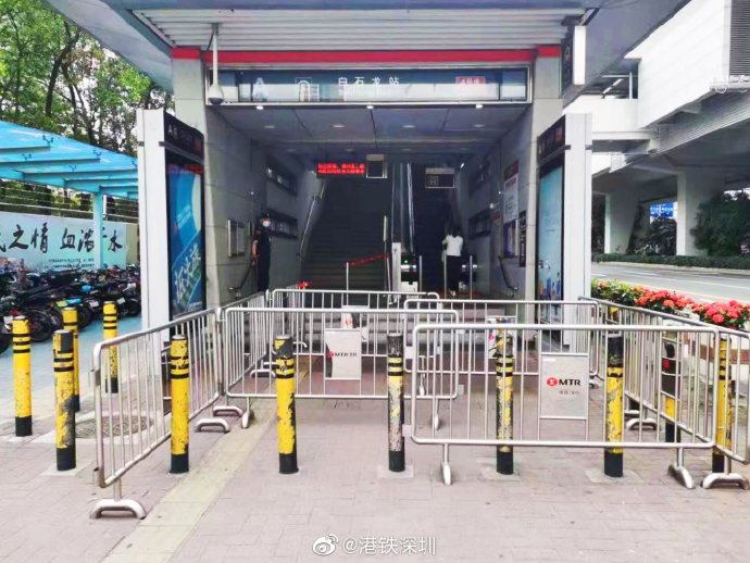 深圳地铁4号线白石龙站a出入口早高峰期间扶梯运行调整详情2021年4月6