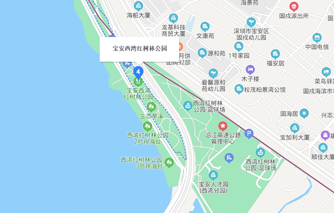 深圳总共有几个红树林位置介绍