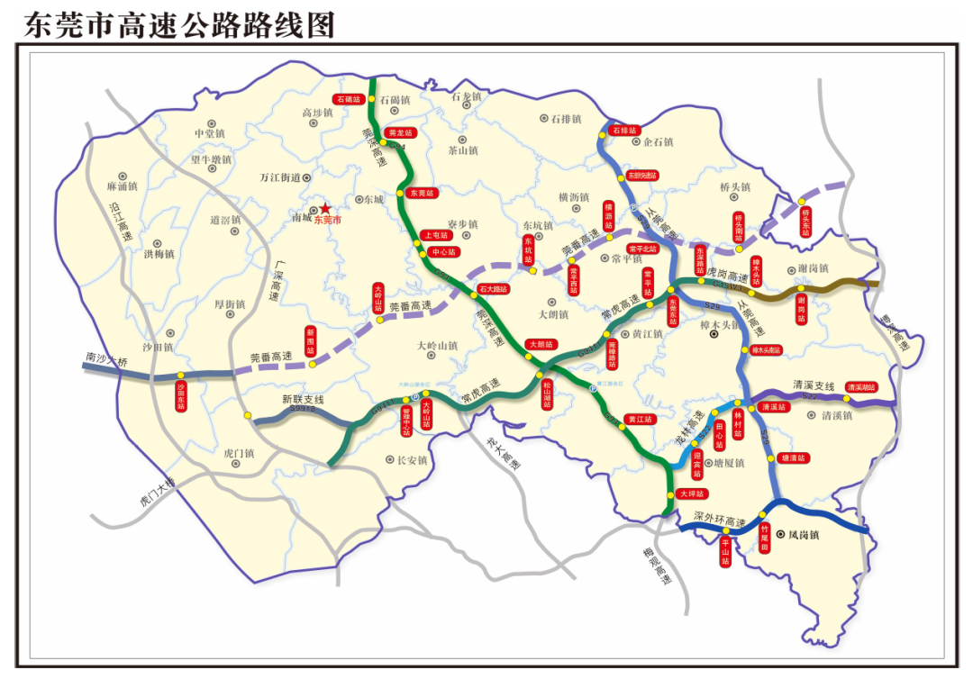 了解深圳外环高速时速,线路图,出入口,规划等信息!