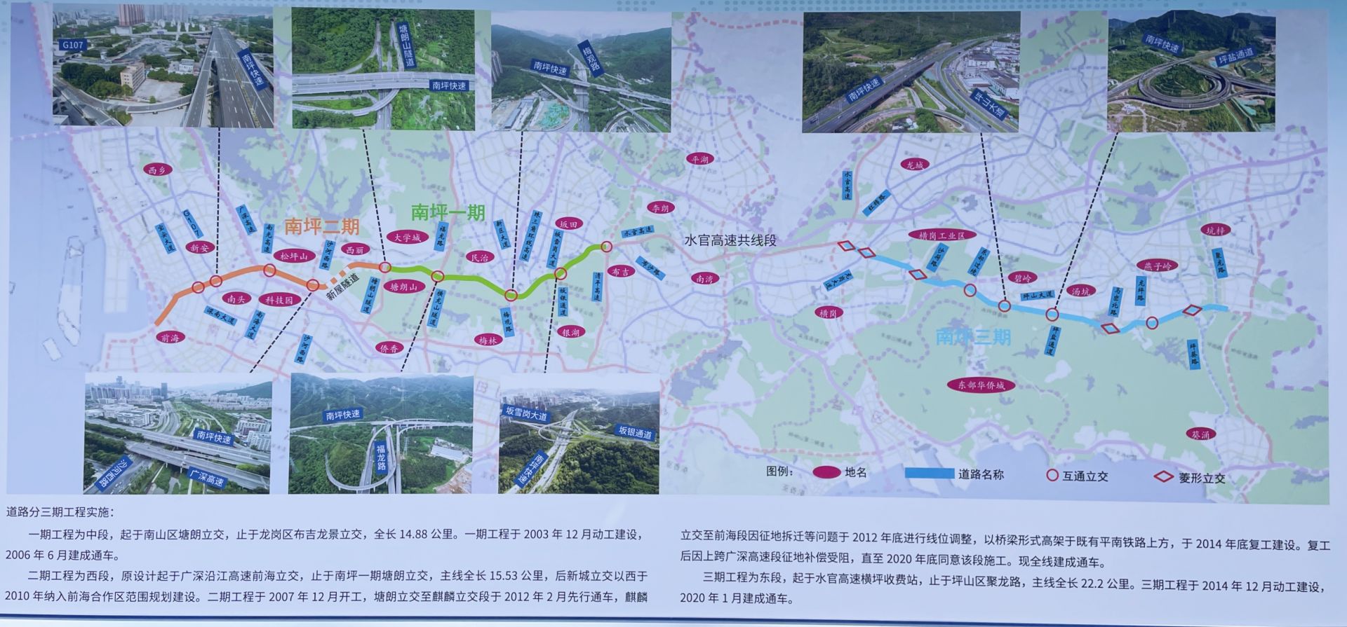 深圳南坪快速路二期正式通车2021年7月9日起