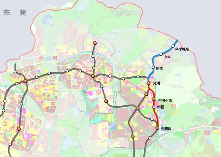 深圳地铁6号线支线南延最新进展(截止到2021年9月)