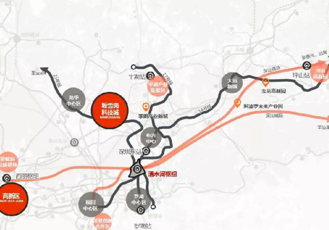 深圳未来看这里高铁枢纽tod新城正在形成