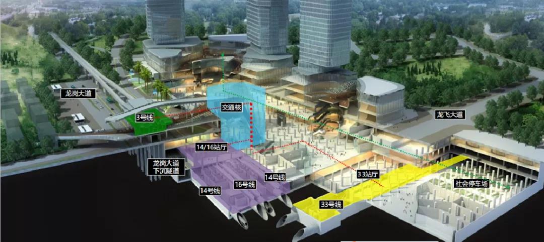 深圳大运交通枢纽预计2022年启用_深圳之窗