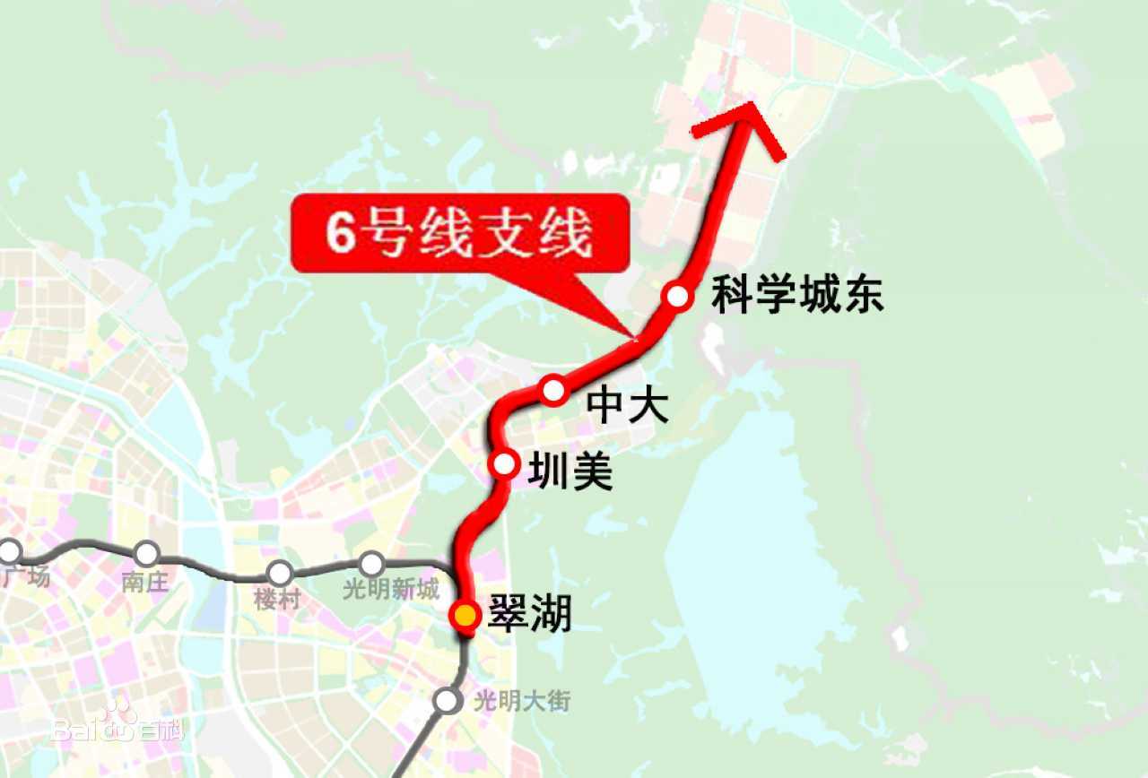 深圳地铁6号线支线圳美站（位置+概况）_深圳之窗