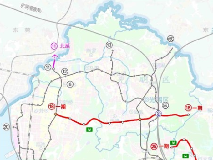 深圳地铁11号线北延(深圳段)线路介绍2022_深圳之窗