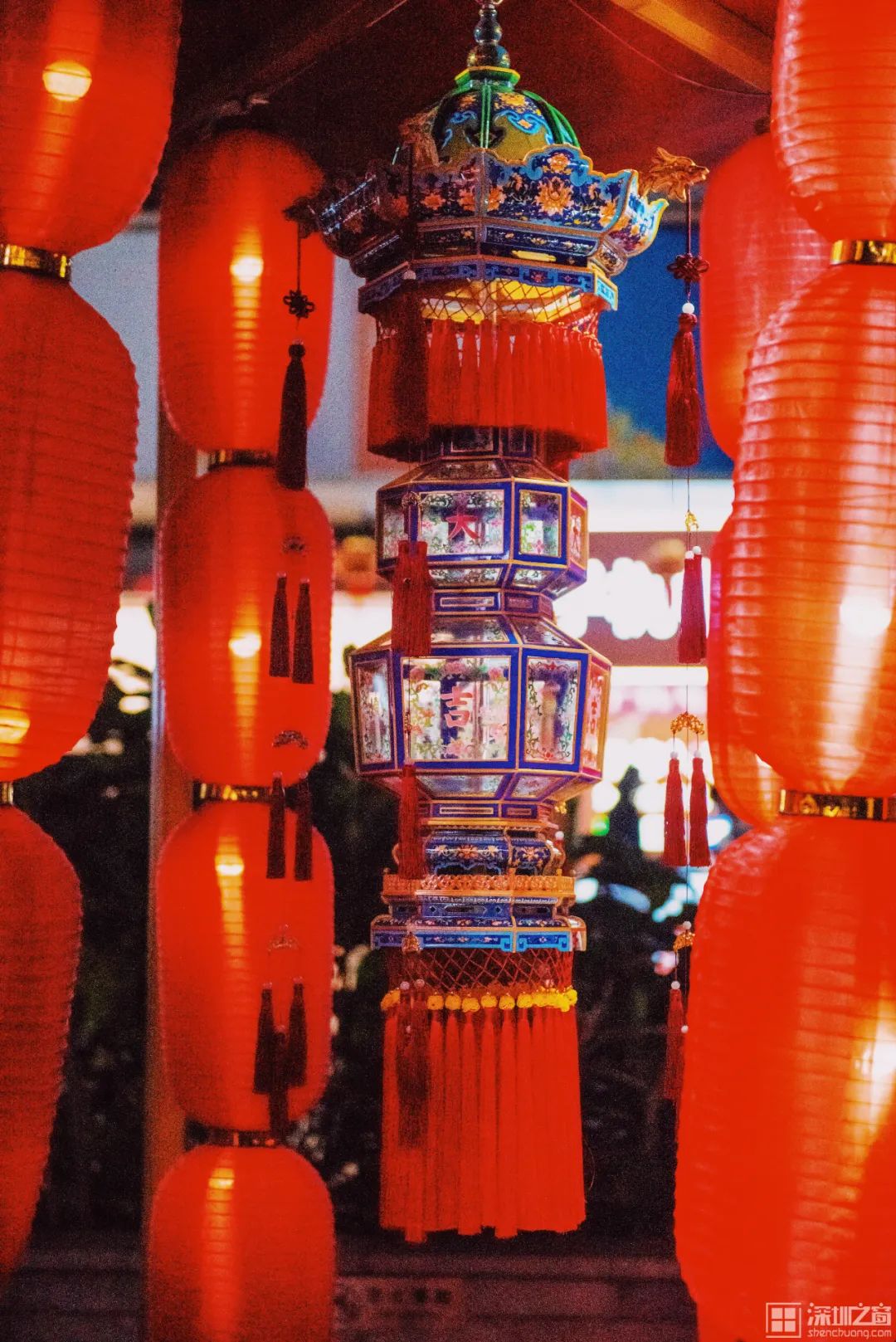 免费!深圳元宵限定花灯会来了,1:1仿制故宫花灯,还有传统民俗市集…_深圳之窗